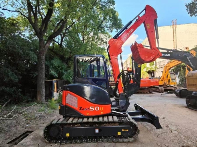 5 ton Used Hitachi Excavator ZX50U Old Mini Hydraulic Crawler Yanmar 4TNV88 Engine