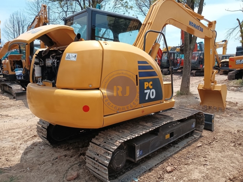 High Quality Komatsu PC70 PC70-8 Second Hand Machinery 7 Tons Hydraulic Crawler Used Komatsu Excavators