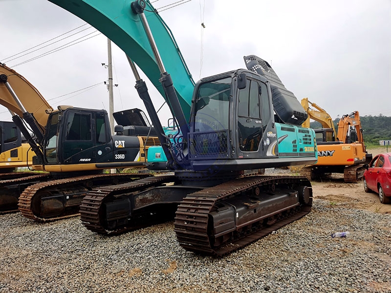 SK330-8 Old Kobelco Excavator Hydraulic Crawler Earth Moving Equipment