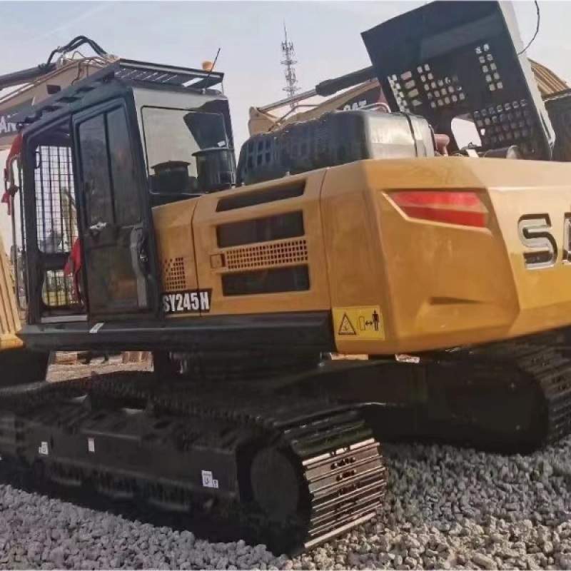 SANY 245-10 Used Excavator In China Used SY245 Retro Excavator