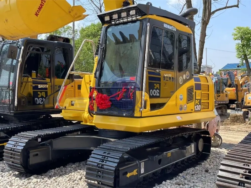 Like-New Condition original low price 13 ton PC130-7 KOMATSU used excavator PC130 EPA and CE compliant in stock hot sale