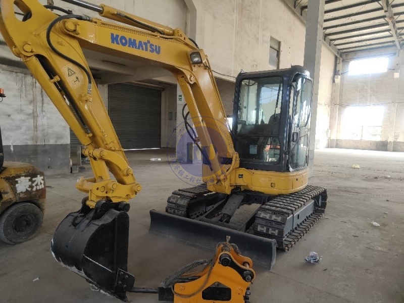 Small PC50 Used Komatsu Excavator Crawler 2400RPM For Agricultural