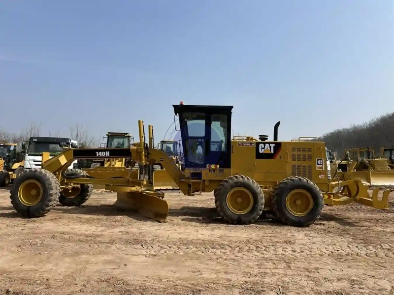 Cheap High Efficiency Used Motor Graders CAT 140H