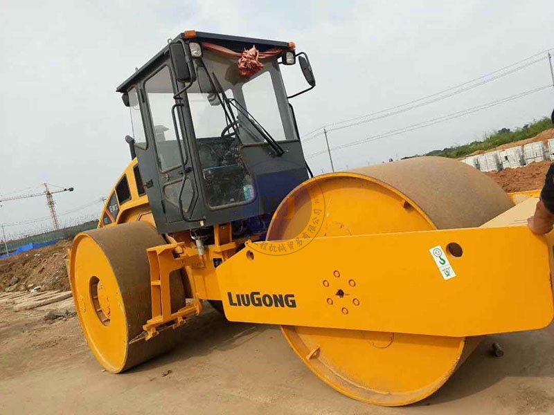 Chinese Brand Liugong CLG6327 27T Vibration Roller Used Condition Liugong 6327 Road Roller
