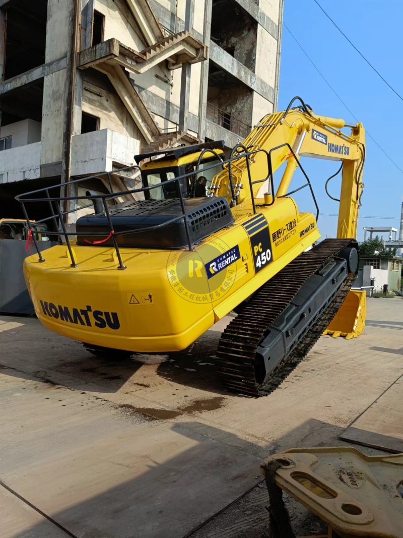 Used Japan Second Hand Komatsu PC450-7 Digger 45 Ton Excavator Machine