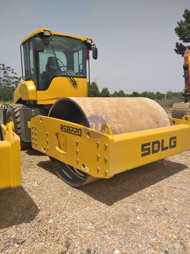 Original Used SDLG LGS8220 Road Roller 22 Ton Good Condition Cheap Sale