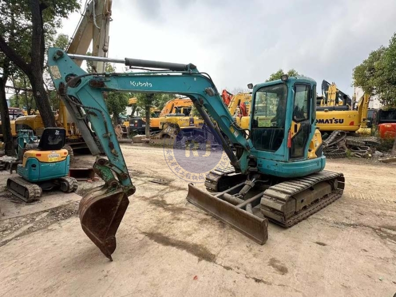 Kubota Kx155-3 Second Hand Kubota Diggers Crawler Excavator 5T High Performance
