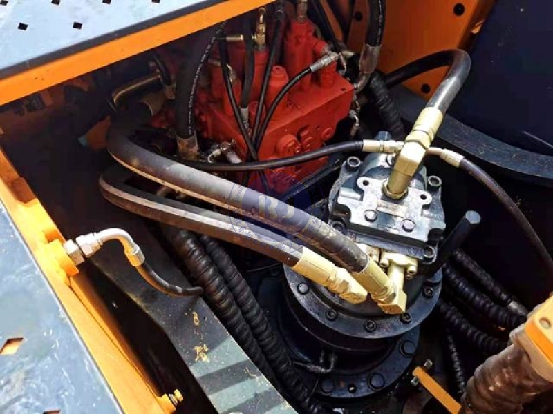 Original Hydraulic Used Hyundai Excavator R275vs Cummins Engine