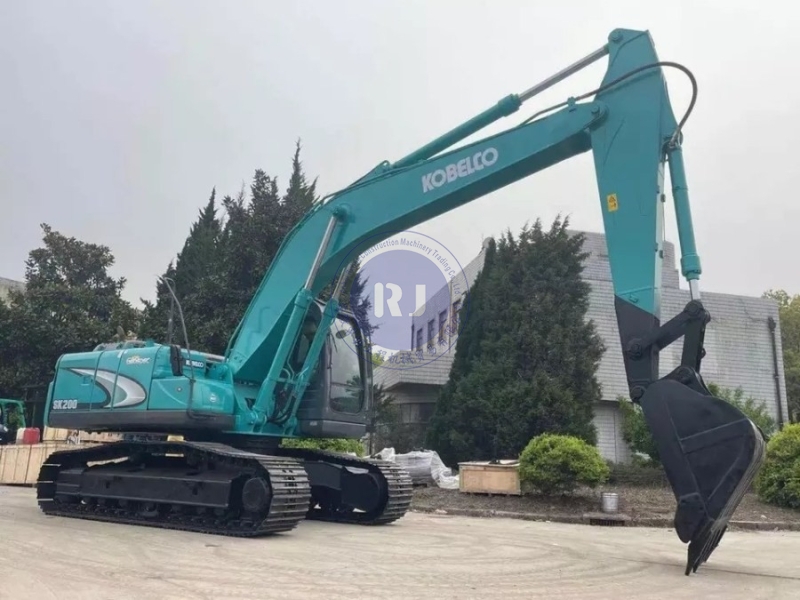 High Quality Used Kobelco Excavator SK200 Japan Original Road Digging Machine 20 Ton