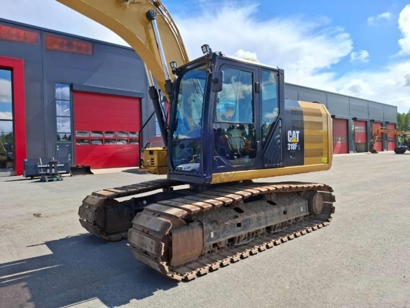 High Quality Low in Price CAT 318D 318E 318FL Mini Working Used Original JAPAN Excavator