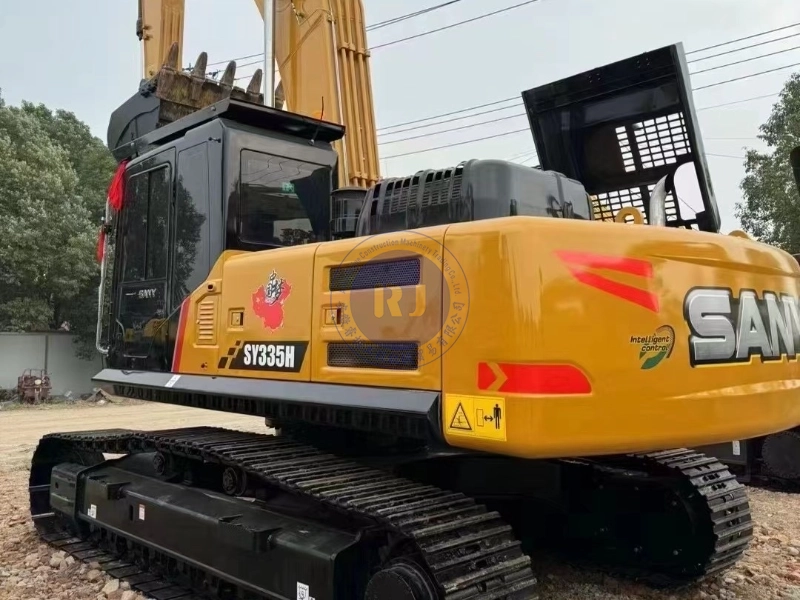 Sany Second Hand Excavator 335-9 35Ton Used Wheel Excavator Digger For Sale