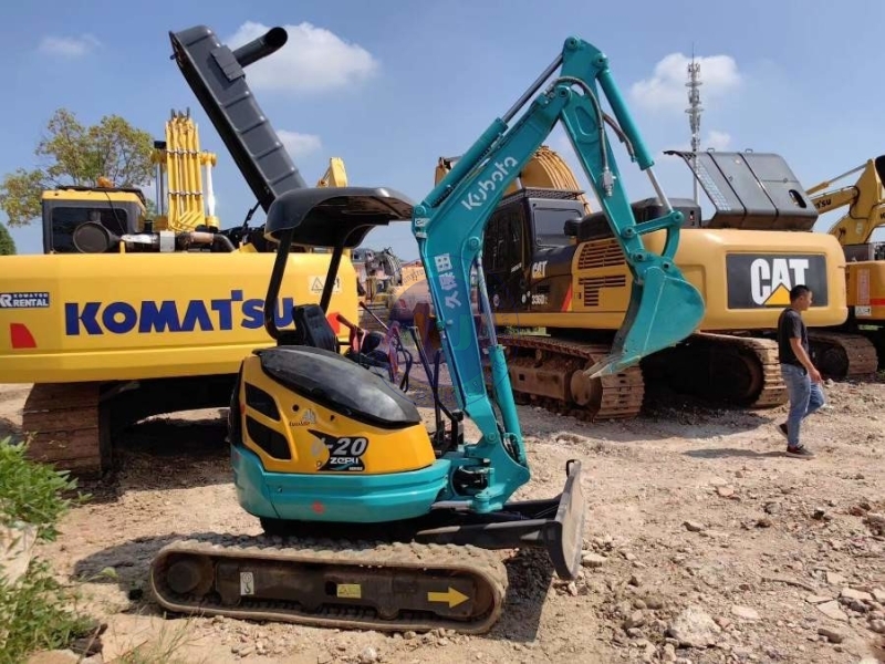 2200KW Kubota U20 Used Kubota Excavator 2 Ton Mini Japanese Original
