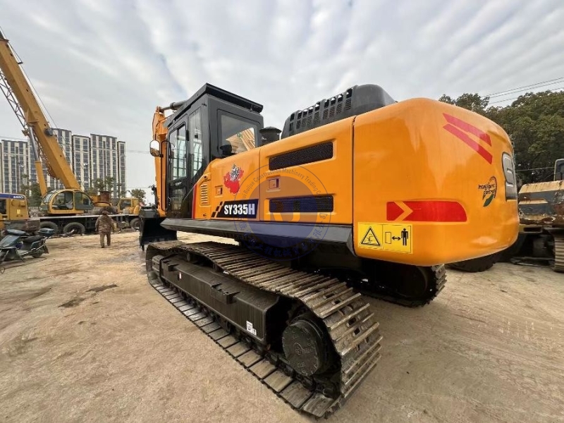Repossessed SY335H Used Sany Excavator Crawler Digger For Construction