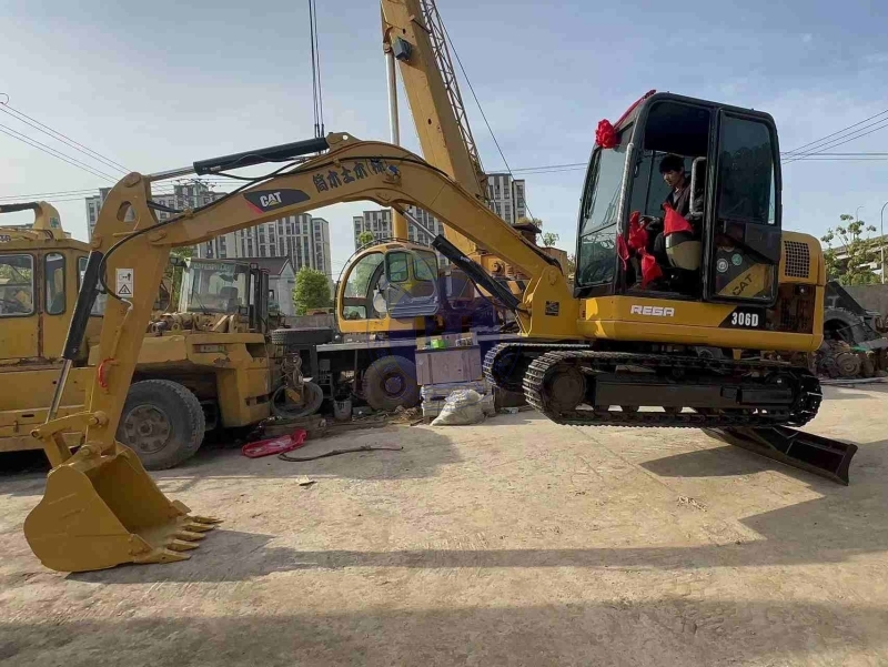 41KW Used CAT Excavator 306D 6ton Hydro Earth Moving Equipment
