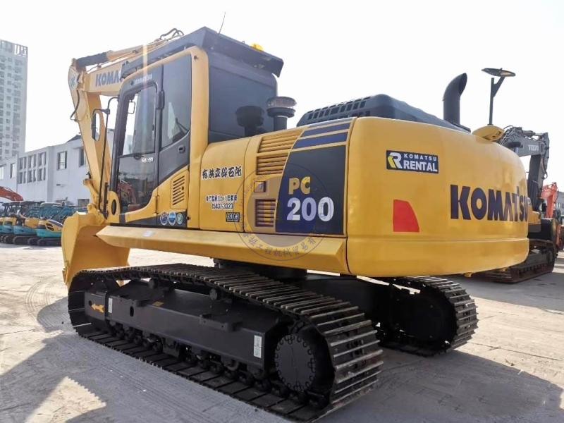 Used Excavators Komatsu PC200-8N1 Original Low Price Crawler Hydraulic Excavator Machinery Japanese Condition Hot Sale
