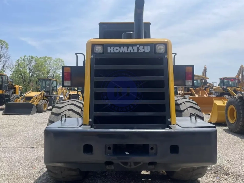 Engineering 143KW Used Komatsu Wheel Loader WA380 17 Tons