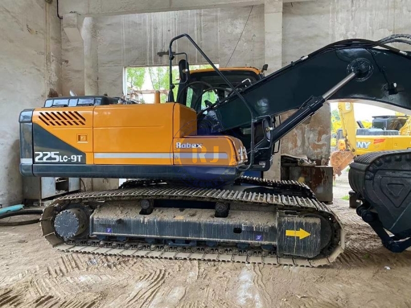 High Performance R225-9T Used Hyundai Excavator Machine Original Korea