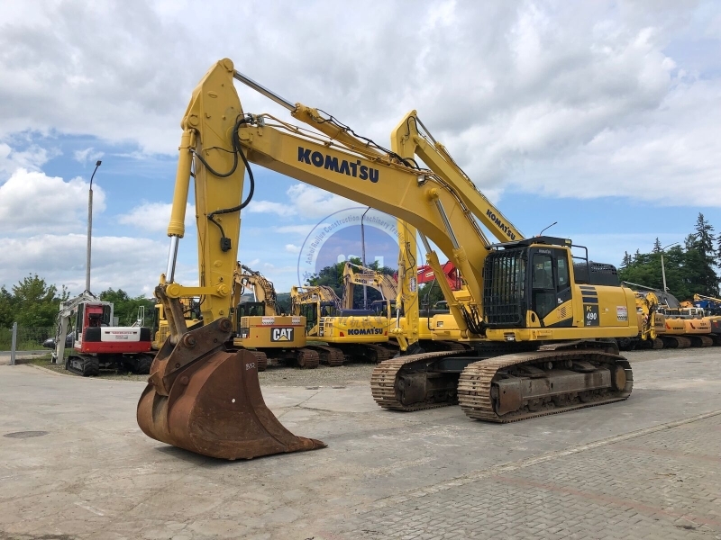 Original Used Japan KOMATSU PC490LC-10 Excavator Second Hand 49 Ton Digger High Quality in Stock