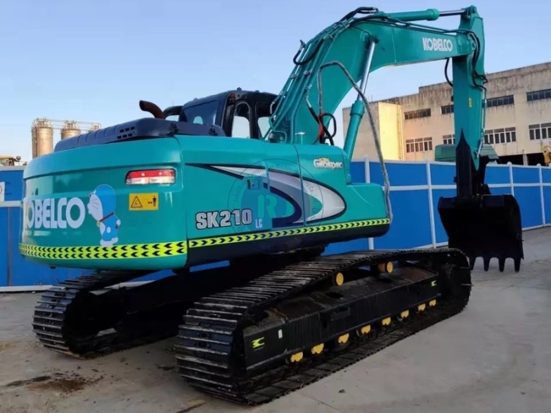 SK210 Used Kobelco Excavator Second Hand Construction Machine 114KW