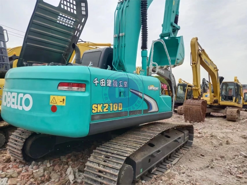 Used 21t Japan Original Medium Size Kobelco SK 210 Sk210LC Sk210D Crawler Excavator Digger Construction Machine