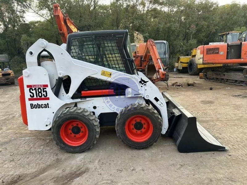 Bobcat S185 Second Hand Skid Steer Loaders Used Wheel Loader 1825KW