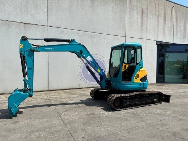 Original Japan Used Kubota Excavator KX155-3 5 6 Ton Second Hand Mini Digger