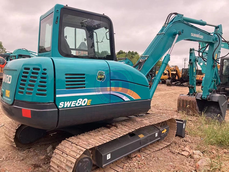Used Excavators Sunward Swe80e Sale for Earth-moving High Quality Low Price