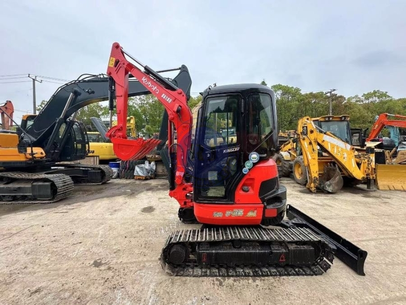 U35 Hydraulic Mini Used Kubota Excavator Construction Machinery