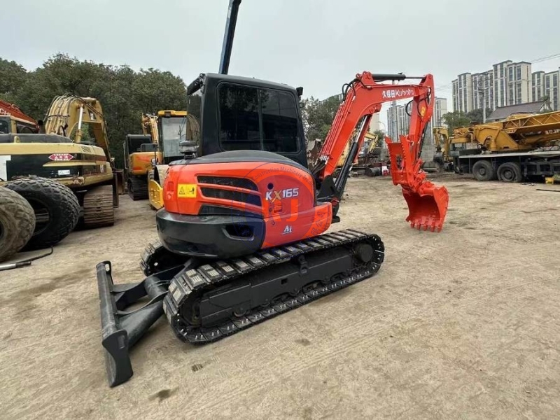 Municipal Engineering Used Kubota Excavator Kx165 Kx163 Kx155 Mini Digger