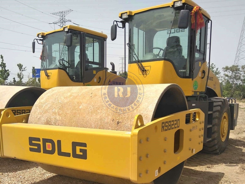 Original Used SDLG LGS8220 Road Roller 22 Ton Good Condition Cheap Sale