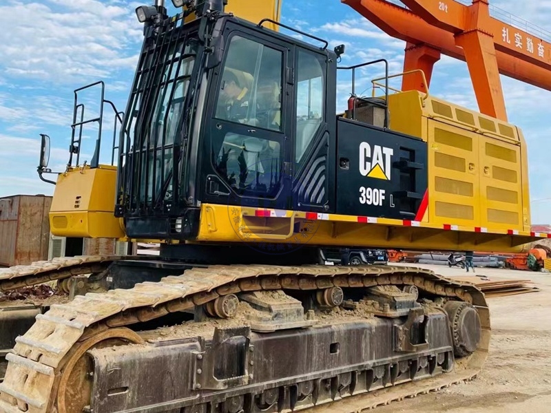 Used Heavy Caterpillar Construction Mining Rock Machinery 390F Digger Excavator