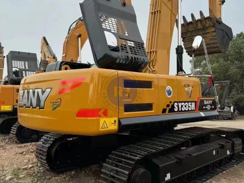 Sany Second Hand Excavator 335-9 35Ton Used Wheel Excavator Digger For Sale