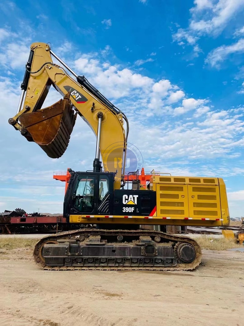 Used Heavy Caterpillar Construction Mining Rock Machinery 390F Digger Excavator