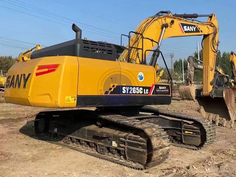 Sany SY265C Used Crawler Excavator Equipment Medium Sized  26 tons 138KW