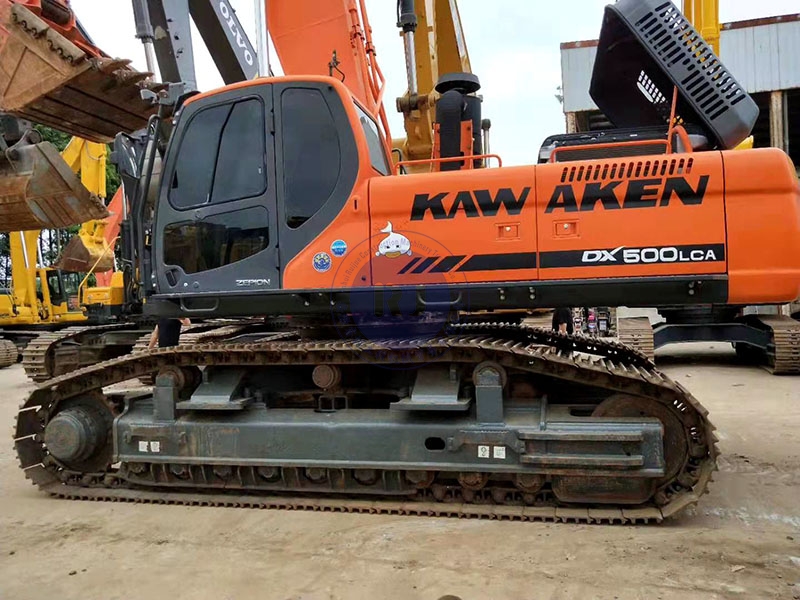 Original Korea Used Doosan Excavato DX500LC Second Hand Crawler Excavator