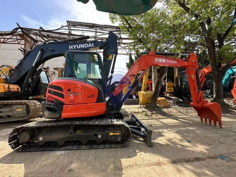 5.5ton Mini Used Kubota Excavator Second Hand Kx155-5 2200RPM