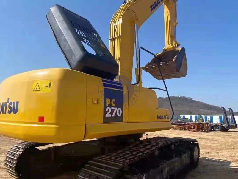 Durable Second-hand KOMATSU Excavator PC270 Komatsu Used Digger PC270-7 Crawler Hydraulic Good Quality Pc270 for Hot Sale