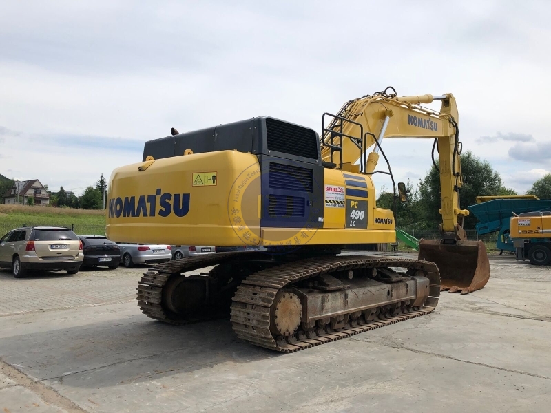Original Used Japan KOMATSU PC490LC-10 Excavator Second Hand 49 Ton Digger High Quality in Stock