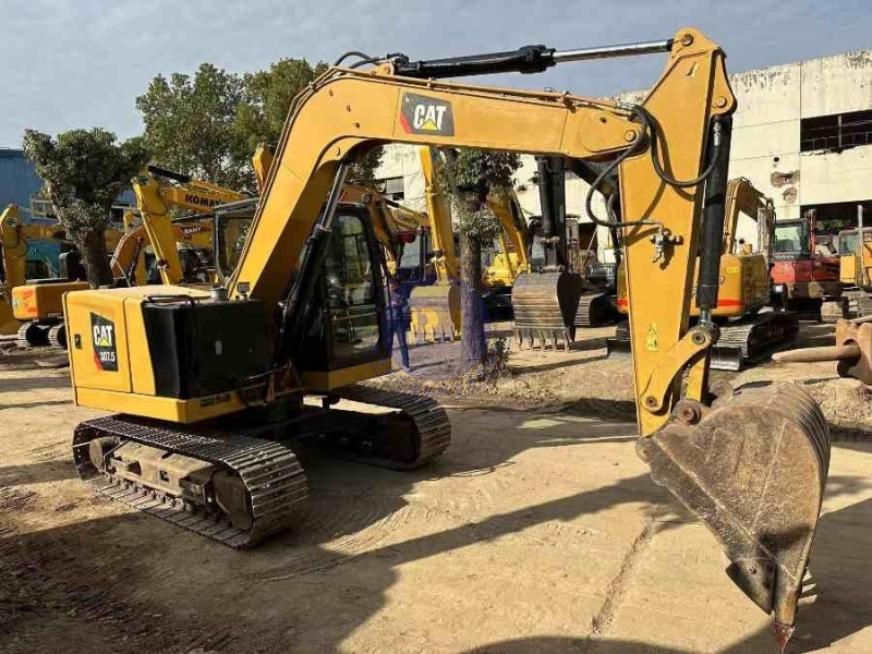 High Performance Caterpillar 307.5 Pre Owned Mini Excavator Used Micro Excavator