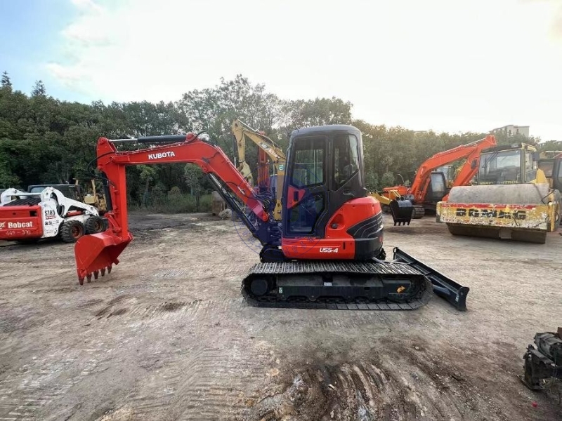 Mini Used Kubota Excavator U55-4 Automatic 2nd Hand Diggers