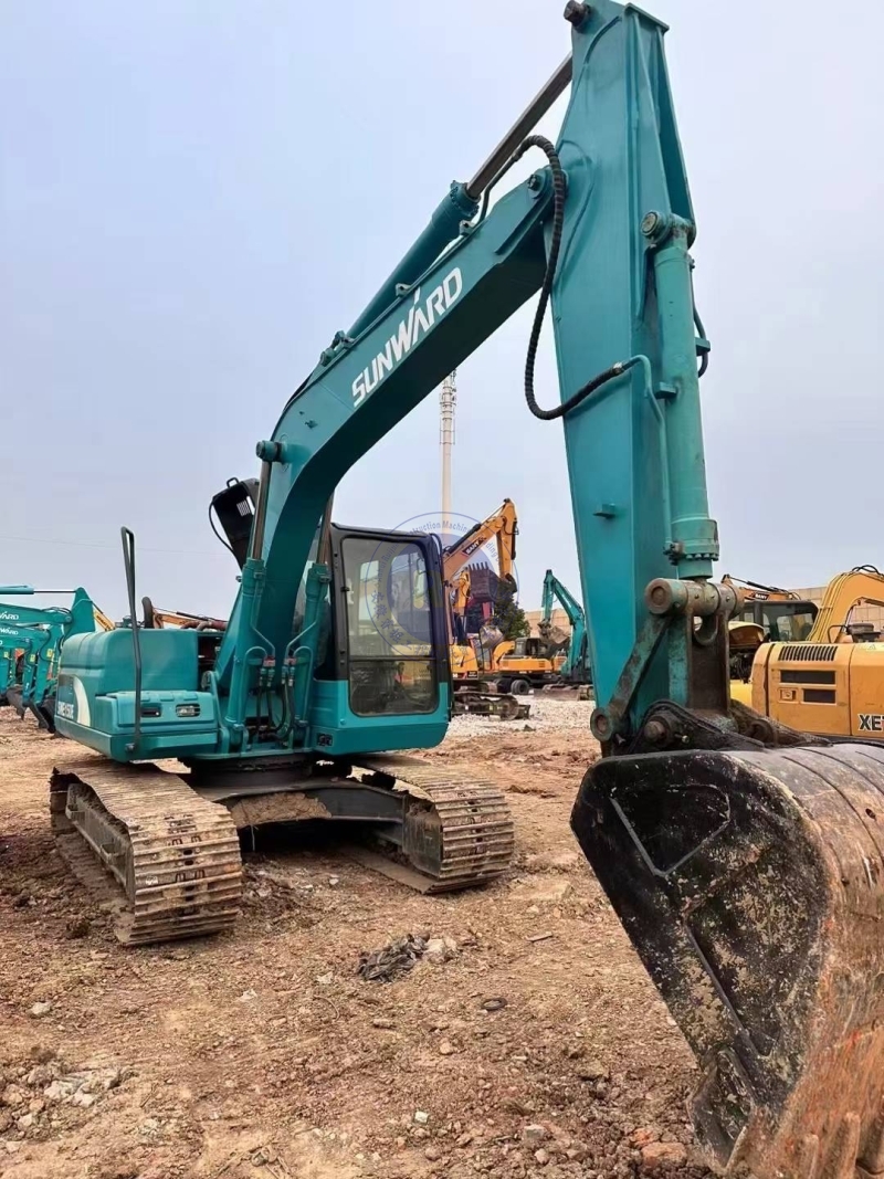 2023 for Sunward SWE150E 15 Ton Hydraulic Crawler Excavator Medium Used Good Condition with DPF From Sweden