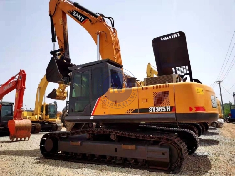Original Used Sany SY365H Excavator Machinery 36000KG for cheap sale