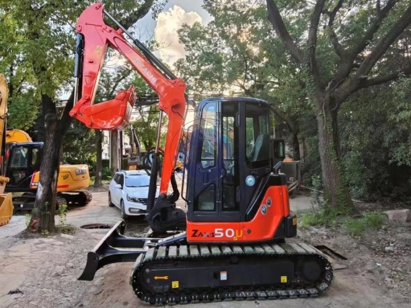 5 ton Used Hitachi Excavator ZX50U Old Mini Hydraulic Crawler Yanmar 4TNV88 Engine