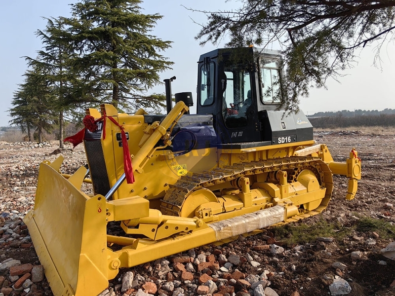 Used Shantui SD16 Bulldozer Heavy-Duty Construction Equipment