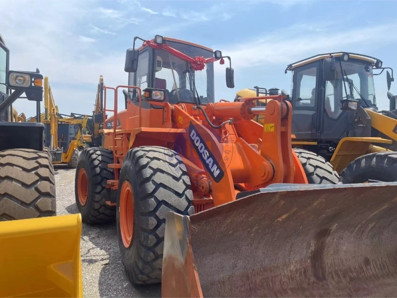Original Used Loader Doosan Construction Machine Second Hand Excavator Doosan Dl505