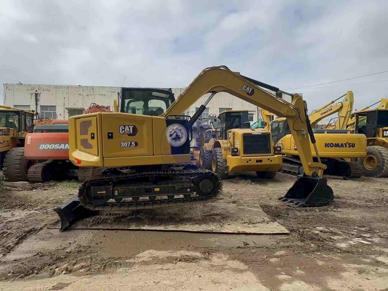 Compact Mini 2021 Used CAT Excavator Caterpillar 307.5 For Construction