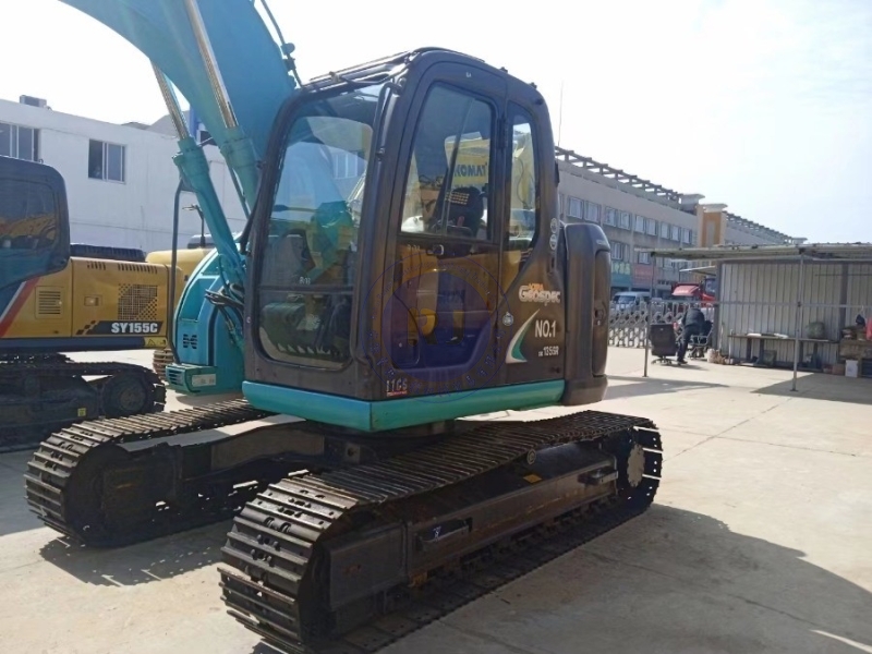 2000KW Large Turbocharged Used Kobelco Excavator SK135SR Crawler 13 Ton