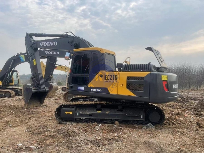 Tracked Used Volvo Excavator EC210 20Ton Earth Removal Equipment