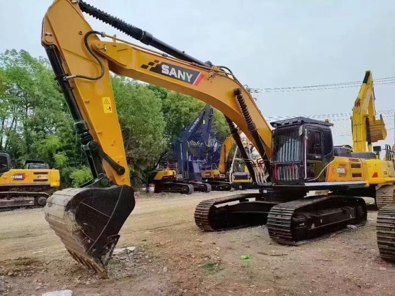 Bucket Rod Digging Force 180kN SANY 365H Used Crawler Excavator Engine Cooled to 50℃ in Desert Test