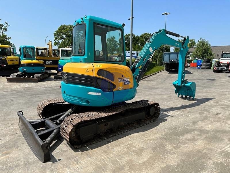 Original Japan Used Kubota Excavator KX155-3 5 6 Ton Second Hand Mini Digger